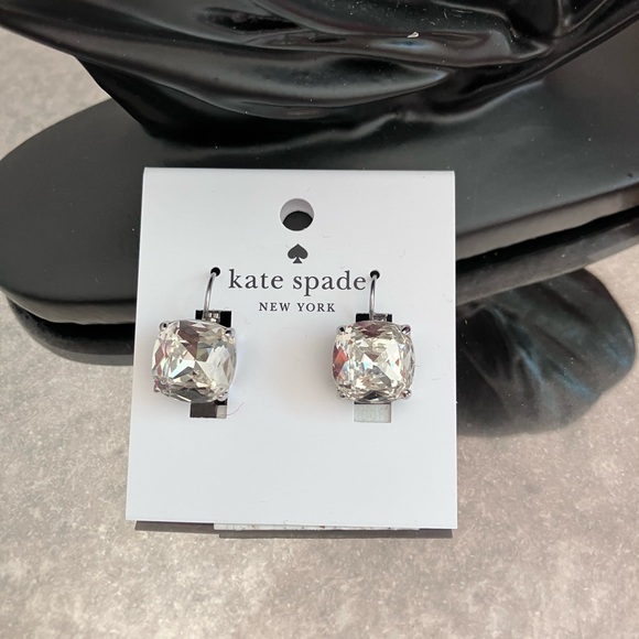 Kate Spade Silver and Crystal Earrings - Picture 2 of 4